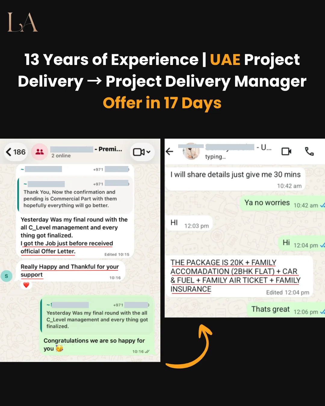 13 years · UAE Project Delivery → Project Delivery Manager offer in 17 days.